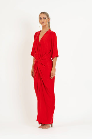 ALEX KIMONO IN ROSSO - One Fell Swoop