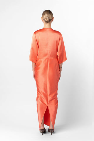 ALEX KIMONO MAXI IN CLAY - One Fell Swoop