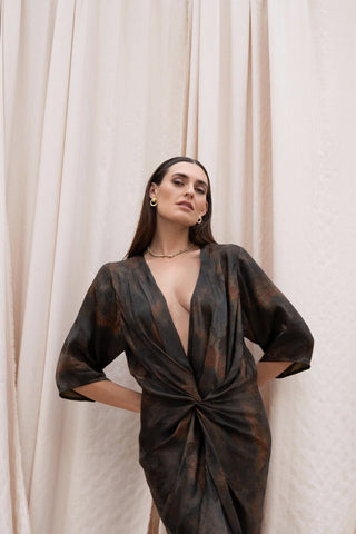 ALEX KIMONO SLEEVE MAXI - ATOMIC - One Fell Swoop