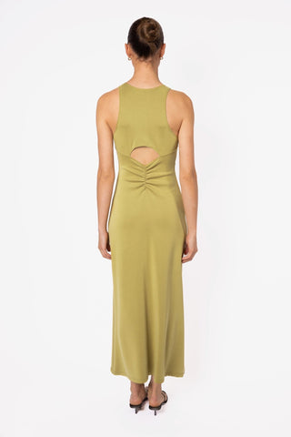 AOKI TANK DRESS- WASABI - One Fell Swoop