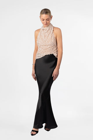BELLA SKIRT IN OBSIDIAN - MADE TO ORDER - One Fell Swoop