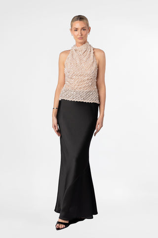 BELLA SKIRT IN OBSIDIAN - MADE TO ORDER - One Fell Swoop