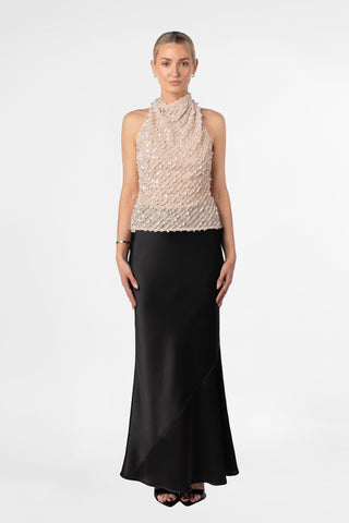 BELLA SKIRT IN OBSIDIAN - MADE TO ORDER - One Fell Swoop
