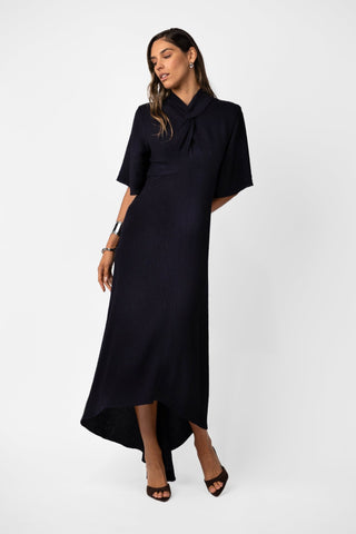 CLARION BELL SLEEVE MAXI – NOCTURNE - One Fell Swoop