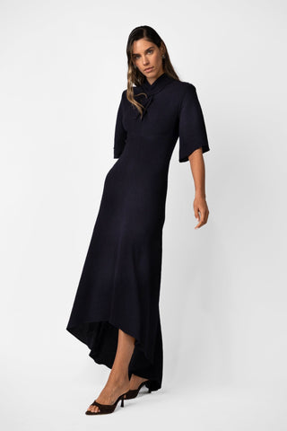 CLARION BELL SLEEVE MAXI – NOCTURNE - One Fell Swoop