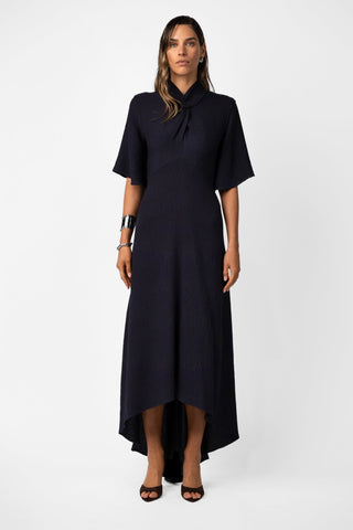 CLARION BELL SLEEVE MAXI – NOCTURNE - One Fell Swoop