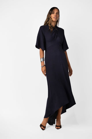 CLARION BELL SLEEVE MAXI – NOCTURNE - One Fell Swoop