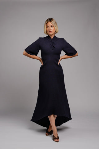 CLARION BELL SLEEVE MAXI – NOCTURNE - One Fell Swoop