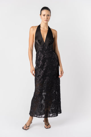 CLOE' DRESS - NOIR ÉCLAT - One Fell Swoop