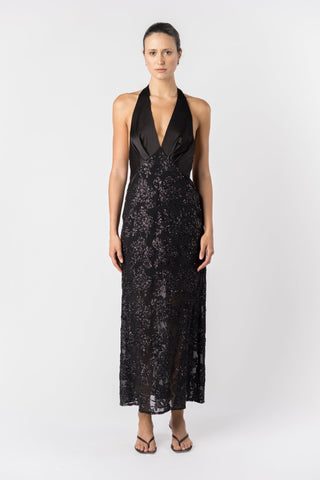 CLOE' DRESS - NOIR ÉCLAT - One Fell Swoop