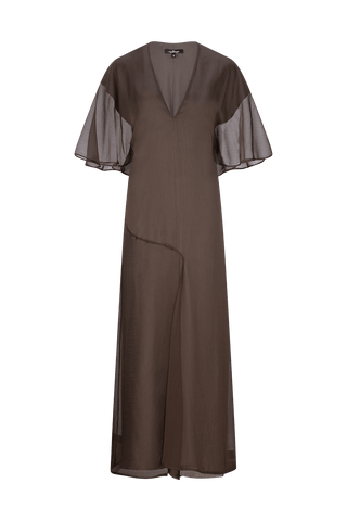 DANIELLA DRESS - TRUFFLE - One Fell Swoop