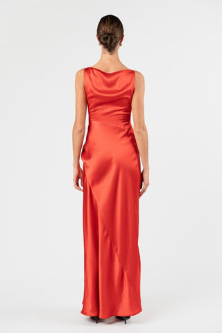 DEGAGE DRESS - TORI SATIN - One Fell Swoop