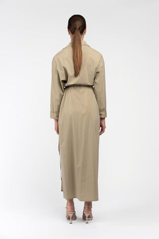 DILMA SHIRT DRESS - TEA - One Fell Swoop