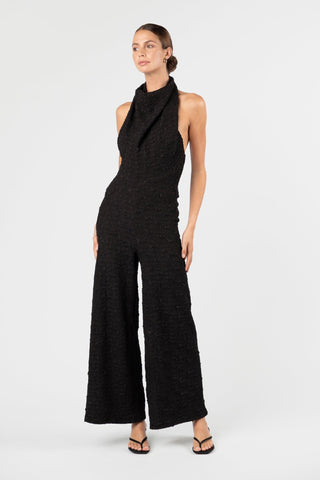 EMMEL JUMPSUIT - CAVIAR ROSE - One Fell Swoop