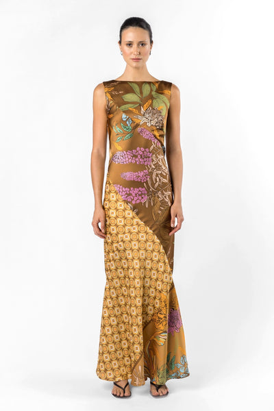 chinese dress ladies FLEUR MONICA MAXI