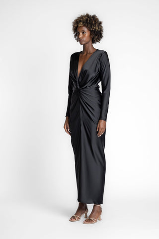 GAEA GOWN IN NEW BLACK - One Fell Swoop