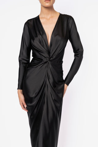 GAEA GOWN IN NEW BLACK - One Fell Swoop