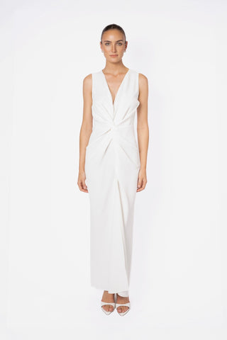 GAIA MAXI - IVORY CREPE - One Fell Swoop