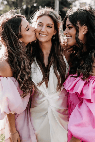 GAIA MAXI V2 IN IVORY CREPE - One Fell Swoop