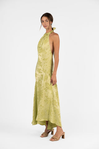 GEMMA DRESS - KIMONO BROCADE - One Fell Swoop