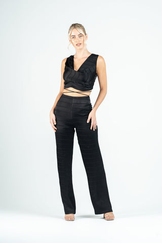 GIGI PANT IN RAVEN - One Fell Swoop