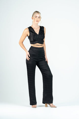 GIGI PANT IN RAVEN - One Fell Swoop