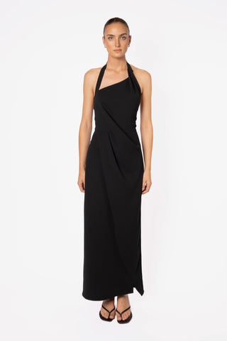 ISLE DRESS IN JET BLACK - One Fell Swoop