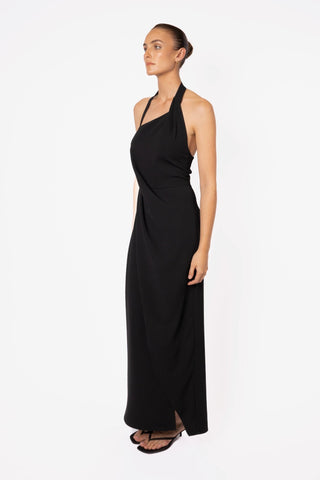 ISLE DRESS IN JET BLACK - One Fell Swoop