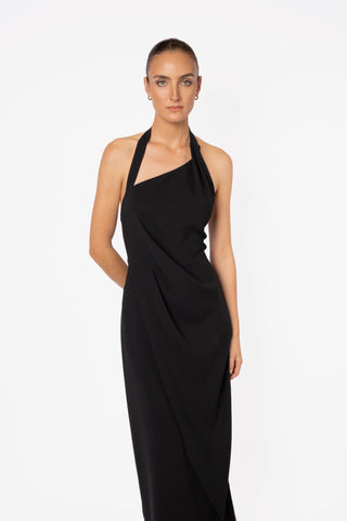 ISLE DRESS IN JET BLACK - One Fell Swoop