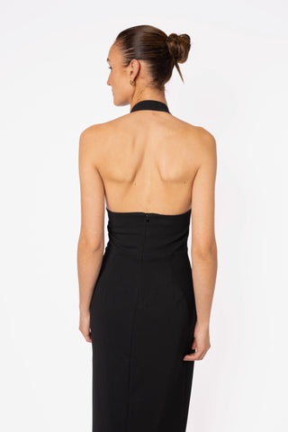 ISLE DRESS IN JET BLACK - One Fell Swoop