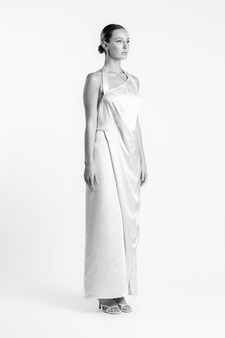 ISLE DRESS IN MOTHER OF PEARL - One Fell Swoop