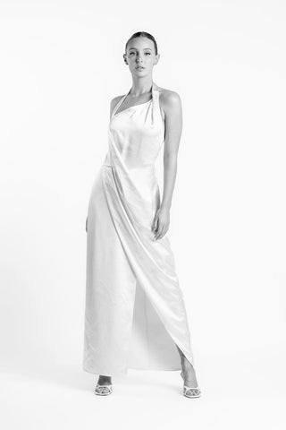 ISLE DRESS IN MOTHER OF PEARL - One Fell Swoop