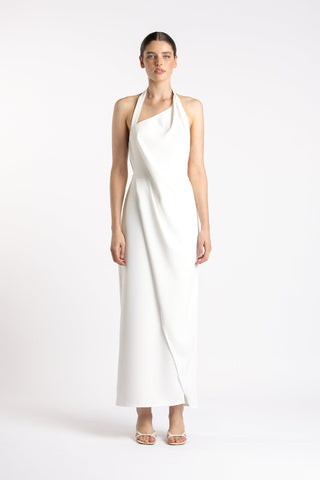 ISLE DRESS - IVORY CREPE - One Fell Swoop