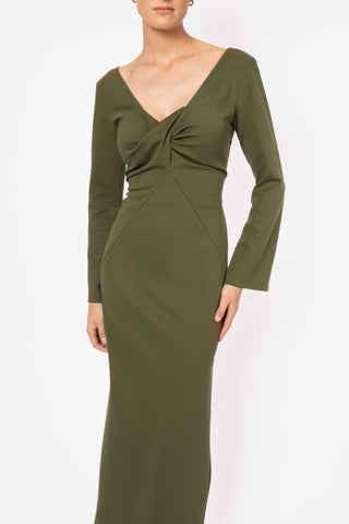 JULIET DRESS - OLIVE - One Fell Swoop