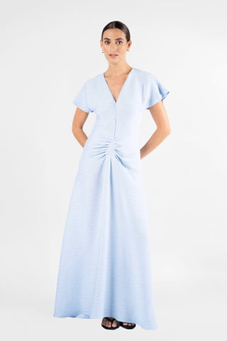 KEIR DRESS IN CHINA BLU - One Fell Swoop