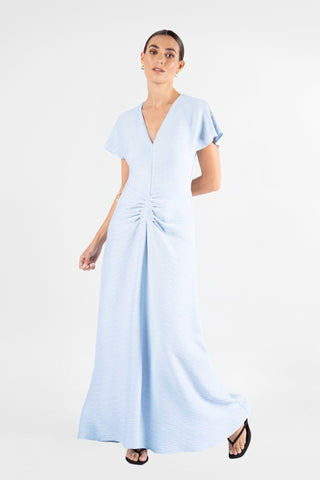 KEIR DRESS IN CHINA BLU - One Fell Swoop