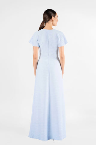KEIR DRESS IN CHINA BLU - One Fell Swoop