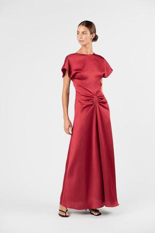 KIERA DRESS - VENETIAN RED - One Fell Swoop