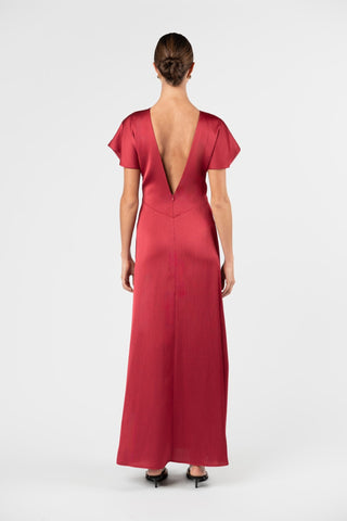 KIERA DRESS - VENETIAN RED - One Fell Swoop