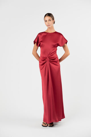 KIERA DRESS - VENETIAN RED - One Fell Swoop