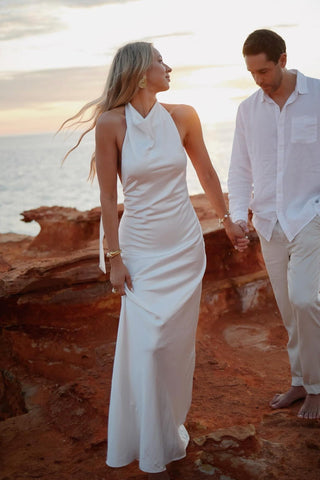 KRISTINA DRESS - ANGEL WHITE - One Fell Swoop