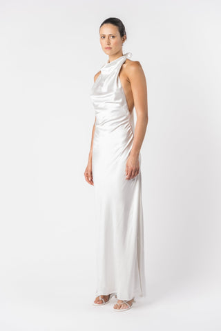 KRISTINA DRESS IN ANGEL WHITE