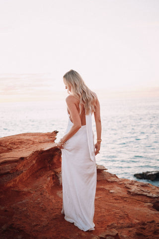 KRISTINA DRESS IN ANGEL WHITE - One Fell Swoop