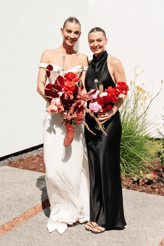 KRISTINA DRESS IN OBSIDIAN - One Fell Swoop