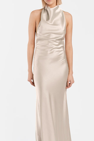 KRISTINA DRESS IN OYSTER - One Fell Swoop