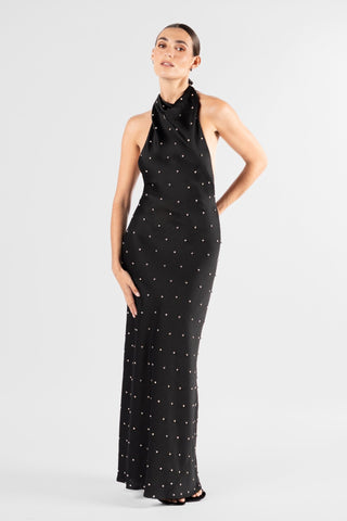 KRISTINA DRESS - OBSIDIAN CRYSTAL - One Fell Swoop