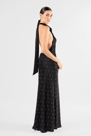 KRISTINA DRESS - OBSIDIAN CRYSTAL - One Fell Swoop