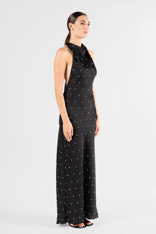 KRISTINA DRESS - OBSIDIAN CRYSTAL - One Fell Swoop