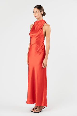 KRISTINA DRESS - TORII SATIN - One Fell Swoop