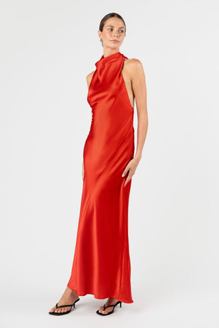 KRISTINA DRESS - TORII SATIN - One Fell Swoop